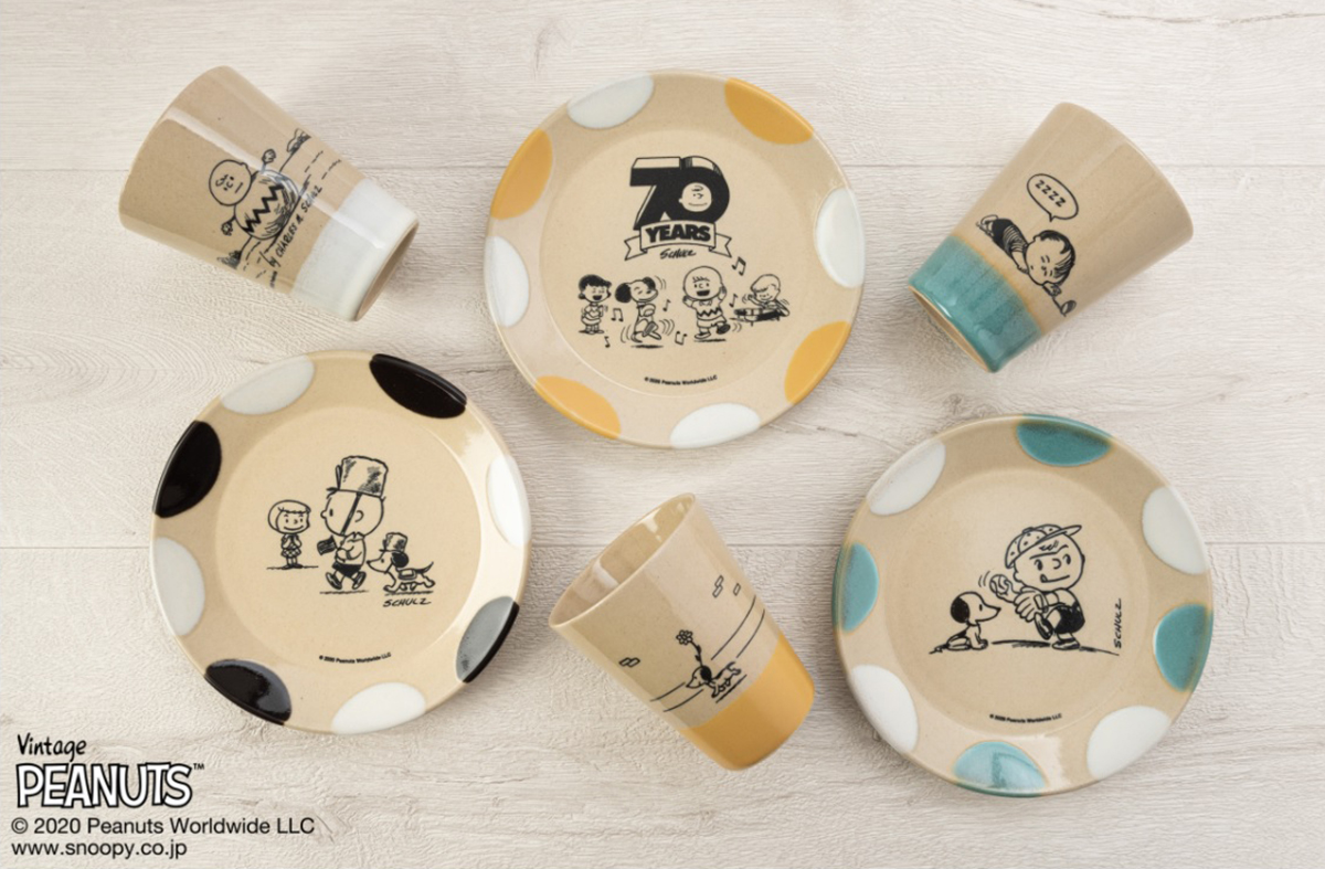 益子燒×史努比70周年聯名商品